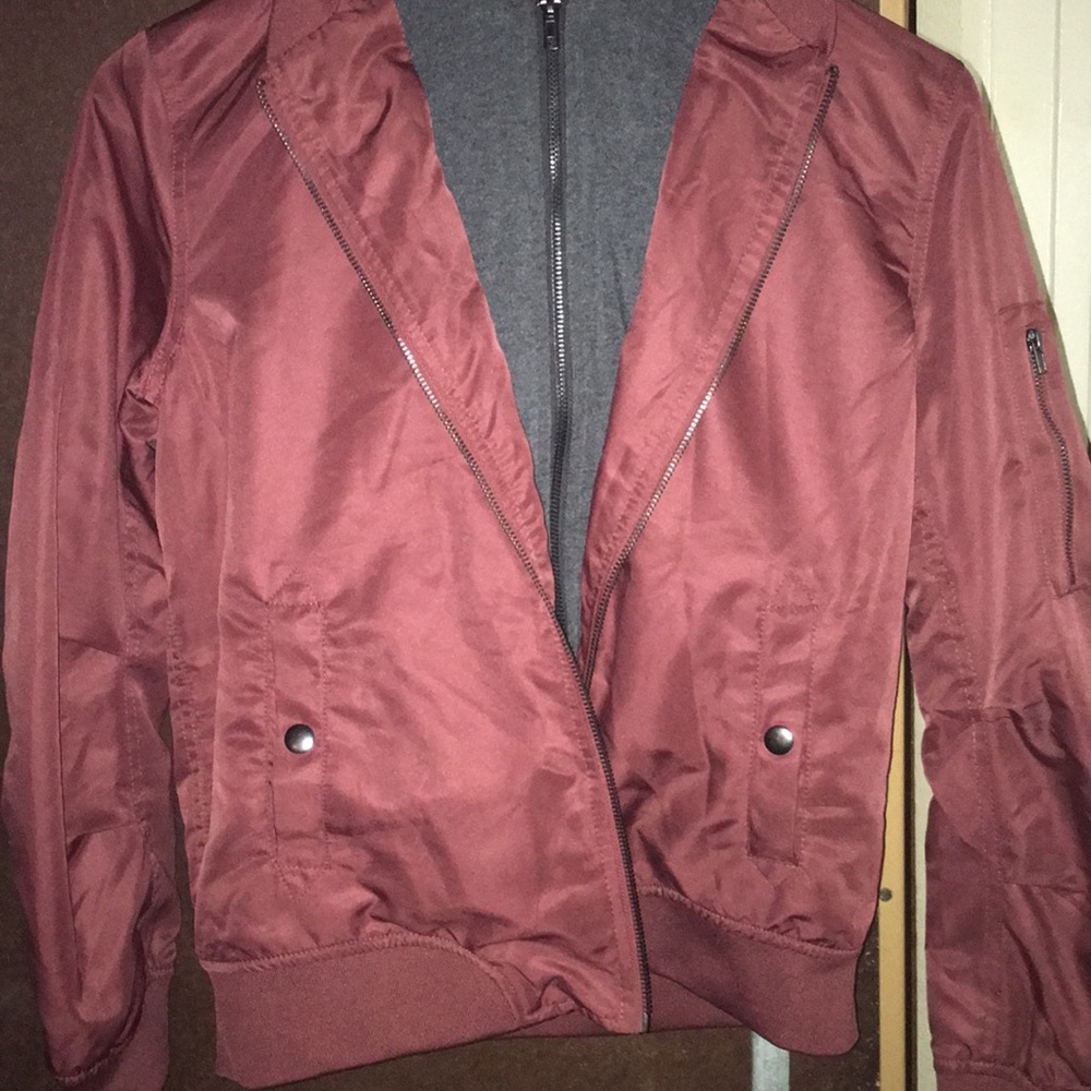 Jacket + hoodie